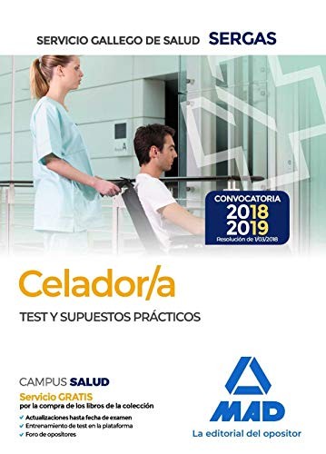 Cover for Celadores del Servicio Gallego de Salud. Test y supuestos prácticos