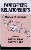 Cover for Family-Peer Relationships