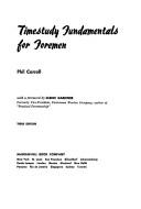 Cover for Timestudy fundamentals for foremen