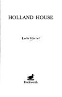 Cover for Holland House