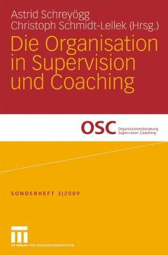 Cover for Die Organisation in Supervision und Coaching