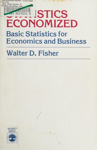 Cover for Statistics economized
