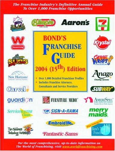 Cover for Bond's Franchise Guide 2004