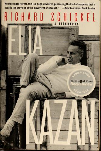 Cover for Elia Kazan