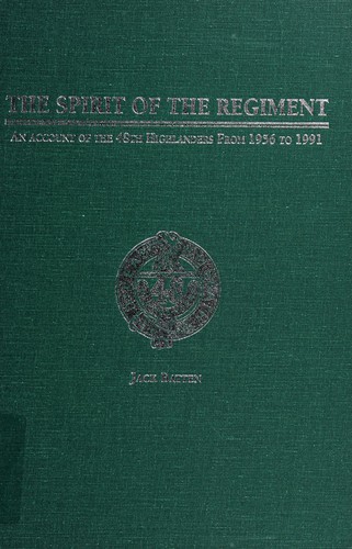 Cover for The spirit of the regiment