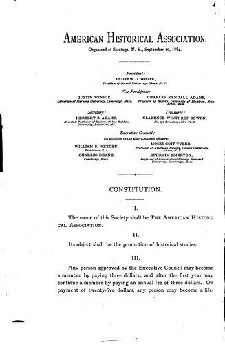 Cover for History and Management of Land Grants for Education in the Northwest Territory (Ohio, Indiana ...