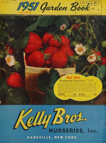 Cover for 1951 garden book