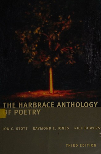 Cover for The HarBrace Anthology of Poetry (Third Edition) with infotrac