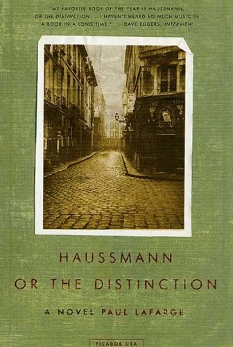 Cover for Haussmann, or the Distinction