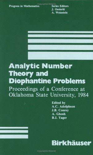 Cover for Analytic Number Theory and Diophantine Problems