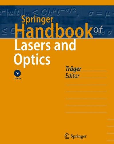 Cover for Springer Handbook of Lasers and Optics