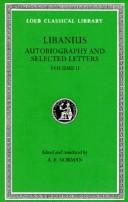 Cover for Autobiography and selected letters
