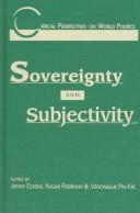 Cover for Sovereignty and subjectivity