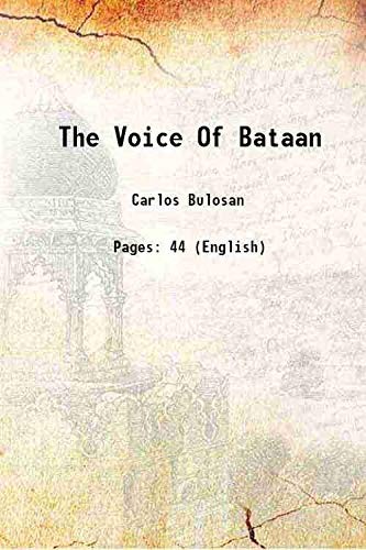Cover for The Voice Of Bataan 1943 [Hardcover]