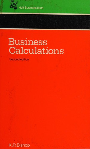 Cover for Business calculations