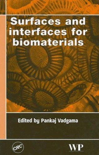 Cover for Surfaces and Interfaces for Biomaterials