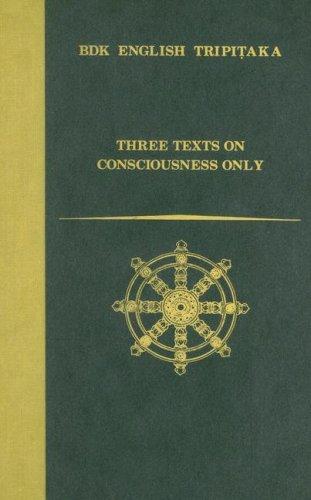 Cover for Three texts on Consciousness Only