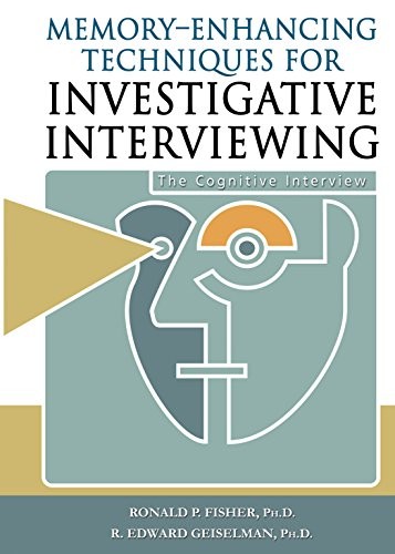 Cover for Memory-Enhancing Techniques for Investigative Interviewing: The Cognitive Interview