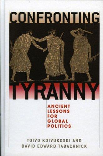 Cover for Confronting tyranny