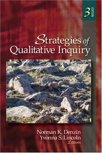 Cover for Strategies of Qualitative Inquiry