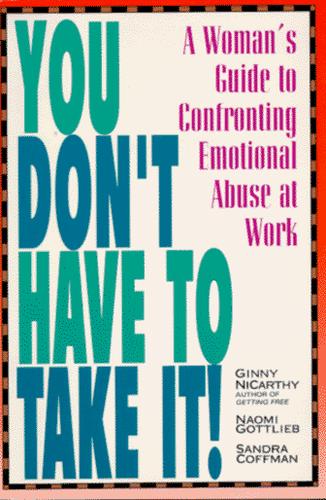 Cover for You don't have to take it!