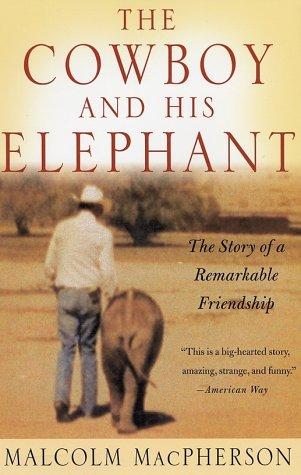 Cover for The Cowboy and His Elephant