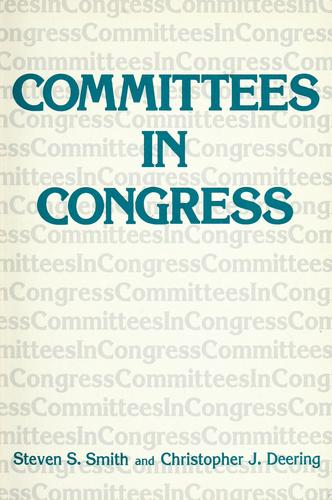 Cover for Committees in Congress