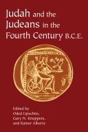 Cover for Judah and the Judeans in the Fourth Century B.C.E