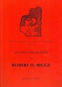 Cover for Studies presented to Robert D. Biggs