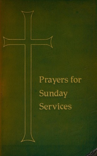 Cover for Prayers for Sunday Services
