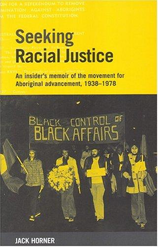 Cover for Seeking racial justice
