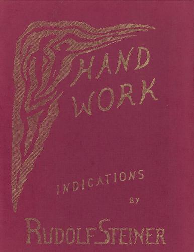 Cover for Handwork and handicrafts