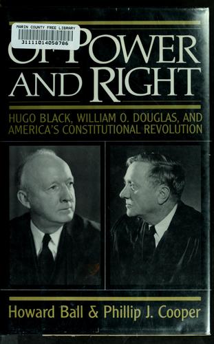 Cover for Of power and right