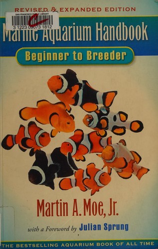 Cover for The marine aquarium handbook