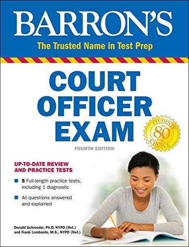 Cover for Barron's Court Officer Exam