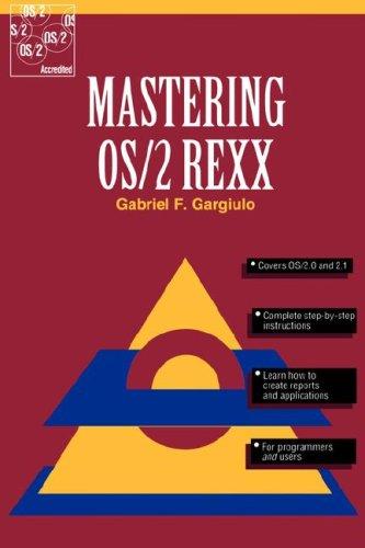 Cover for Mastering OS/2 REXX