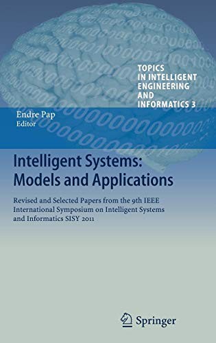 Cover for Intelligent Systems : Models and Applications