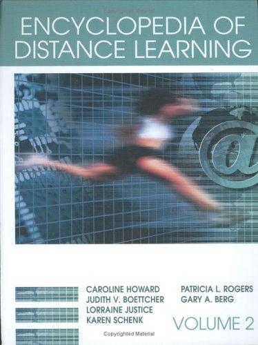 Cover for Encyclopedia of Distance Learning