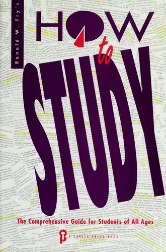 Cover for How to study