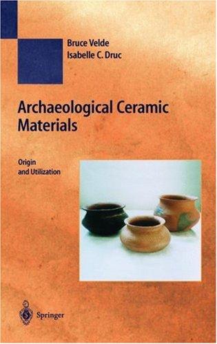 Cover for Archaeological Ceramic Materials