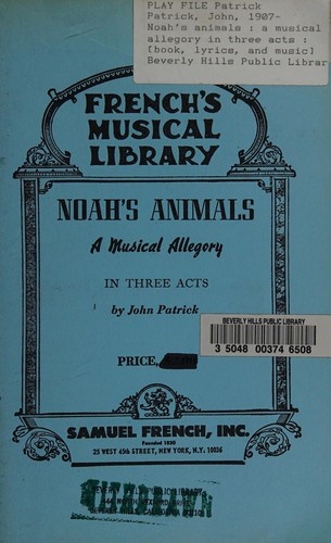 Cover for Noah's Animals