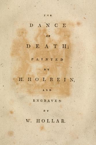 Cover for The Dance of Death
