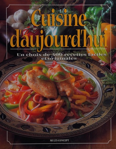 Cover for Cuisine d'aujourd'hui