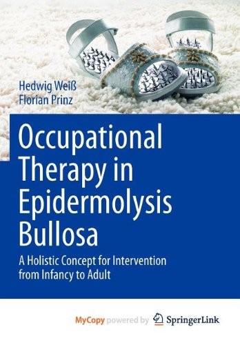 Cover for Occupational Therapy in Epidermolysis bullosa