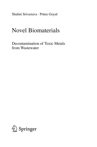 Cover for Novel biomaterials
