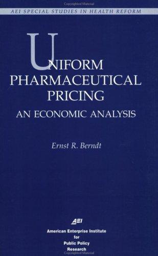 Cover for Uniform pharmaceutical pricing