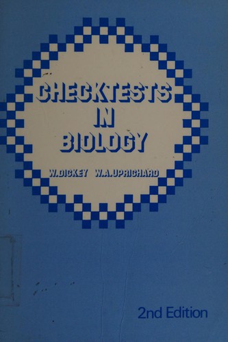 Cover for Checktests in biology