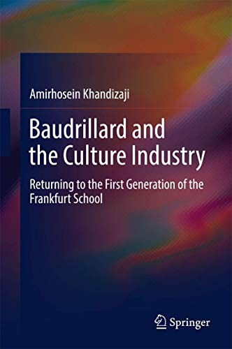Cover for Baudrillard and the Culture Industry