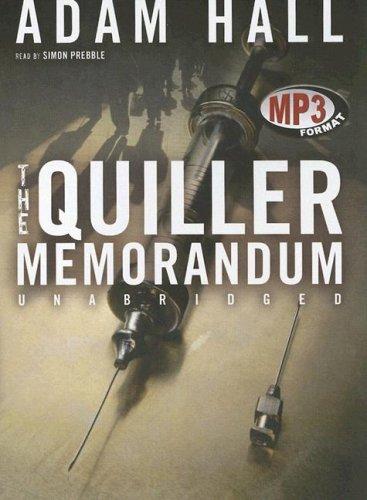 Cover for The Quiller Memorandum