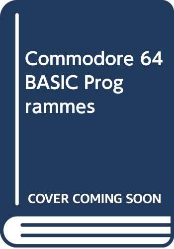 Cover for Commodore 64 BASIC programs